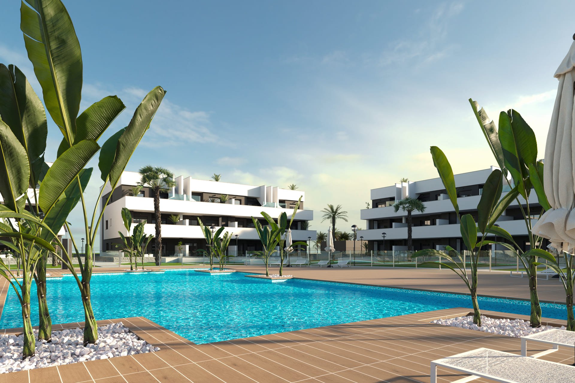 Nuevo apartamento de lujo de 3 dormitorios con piscina en Guardamar del Segura, Costa Blanca