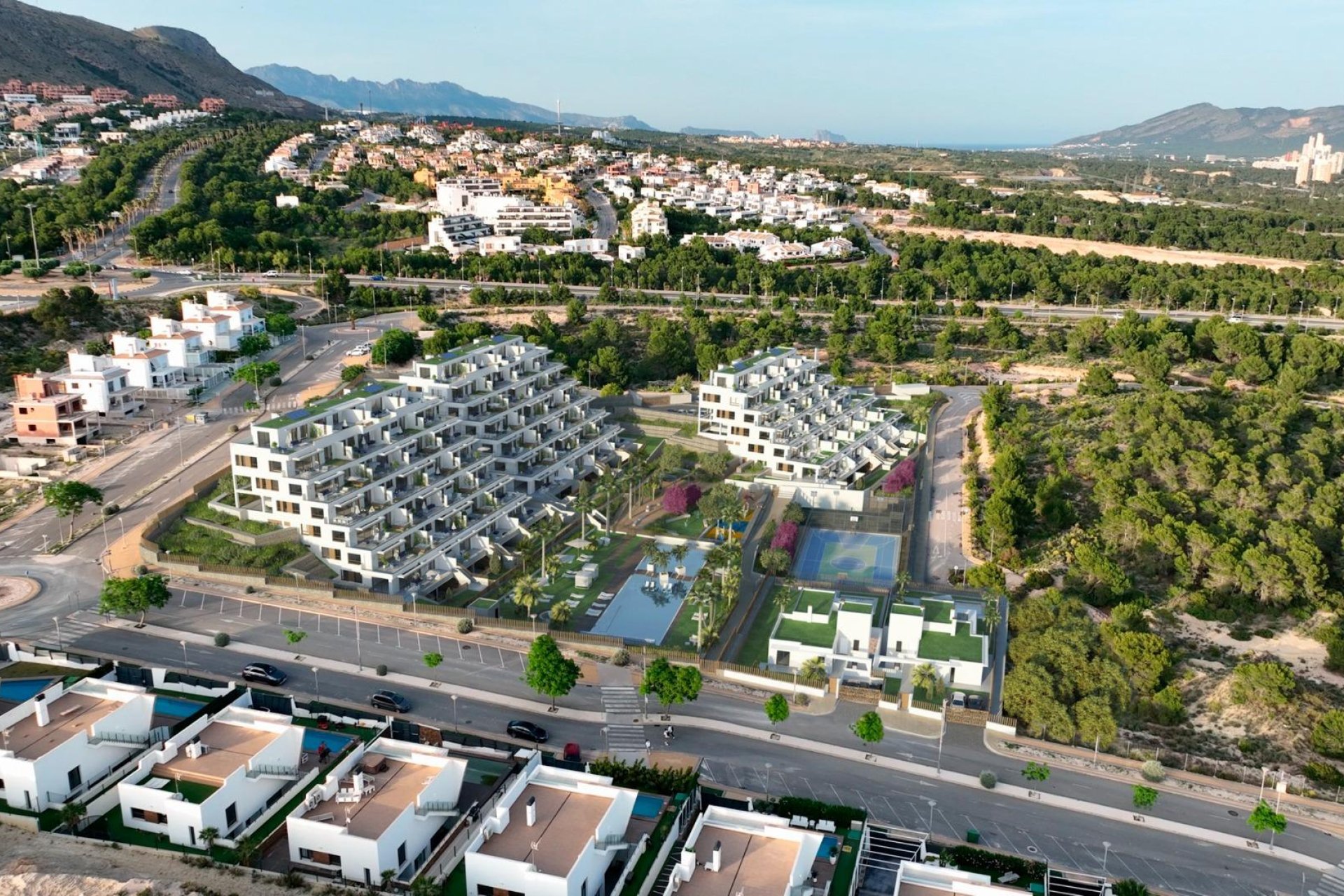 Nuevo Complejo Residencial de Lujo en Finestrat con Vista al Mar