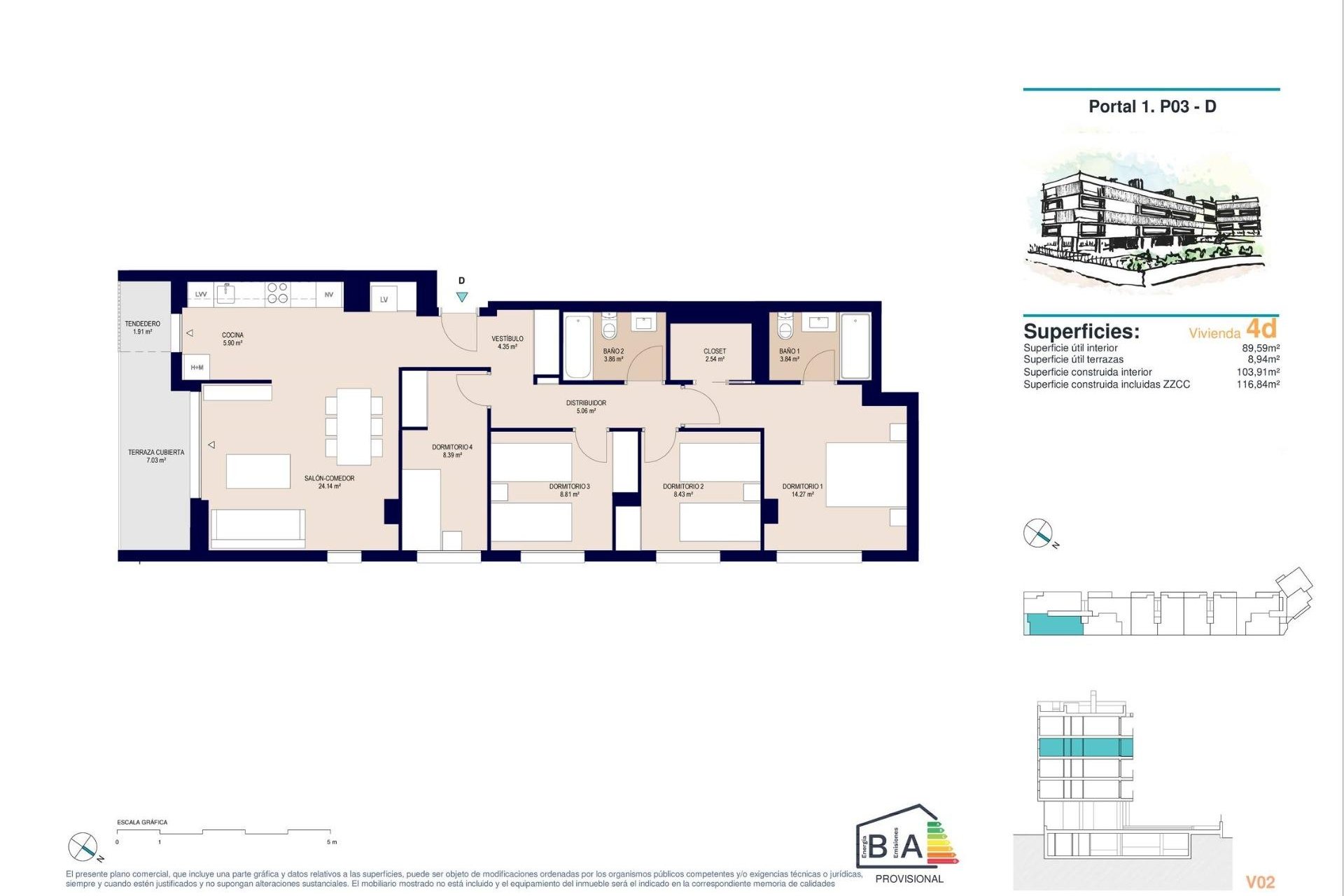 Obra nueva - Apartamento / piso -
Alicante - Pau Ii