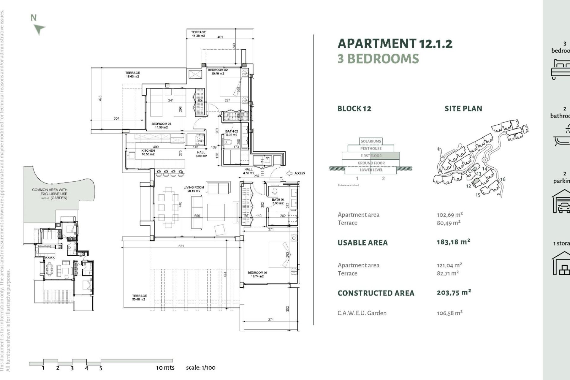 Obra nueva - Apartamento / piso -
Benahavís - Parque Botanico