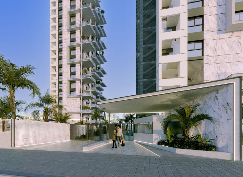 Obra nueva - Apartamento / piso -
Calpe