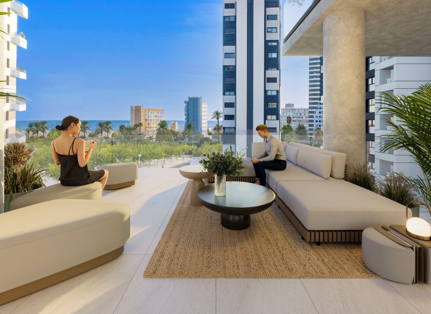 Obra nueva - Apartamento / piso -
Calpe