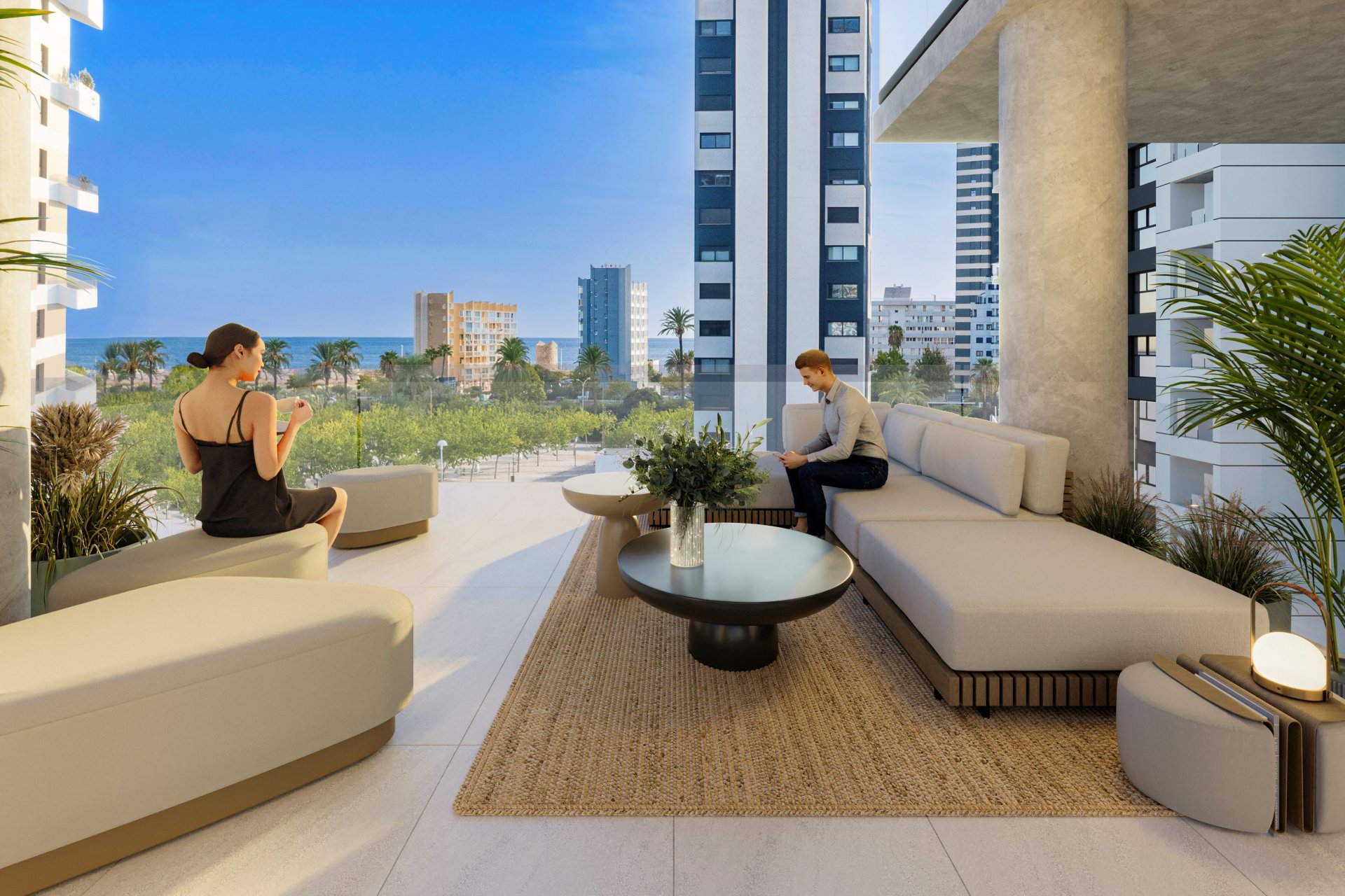 Obra nueva - Apartamento / piso -
Calpe