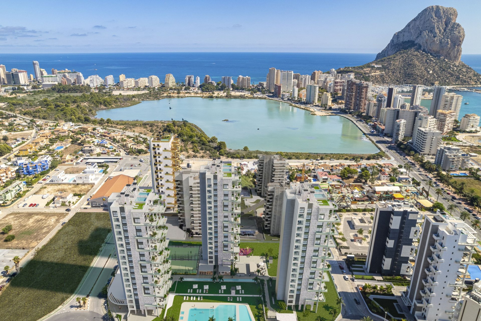 Obra nueva - Apartamento / piso -
Calpe
