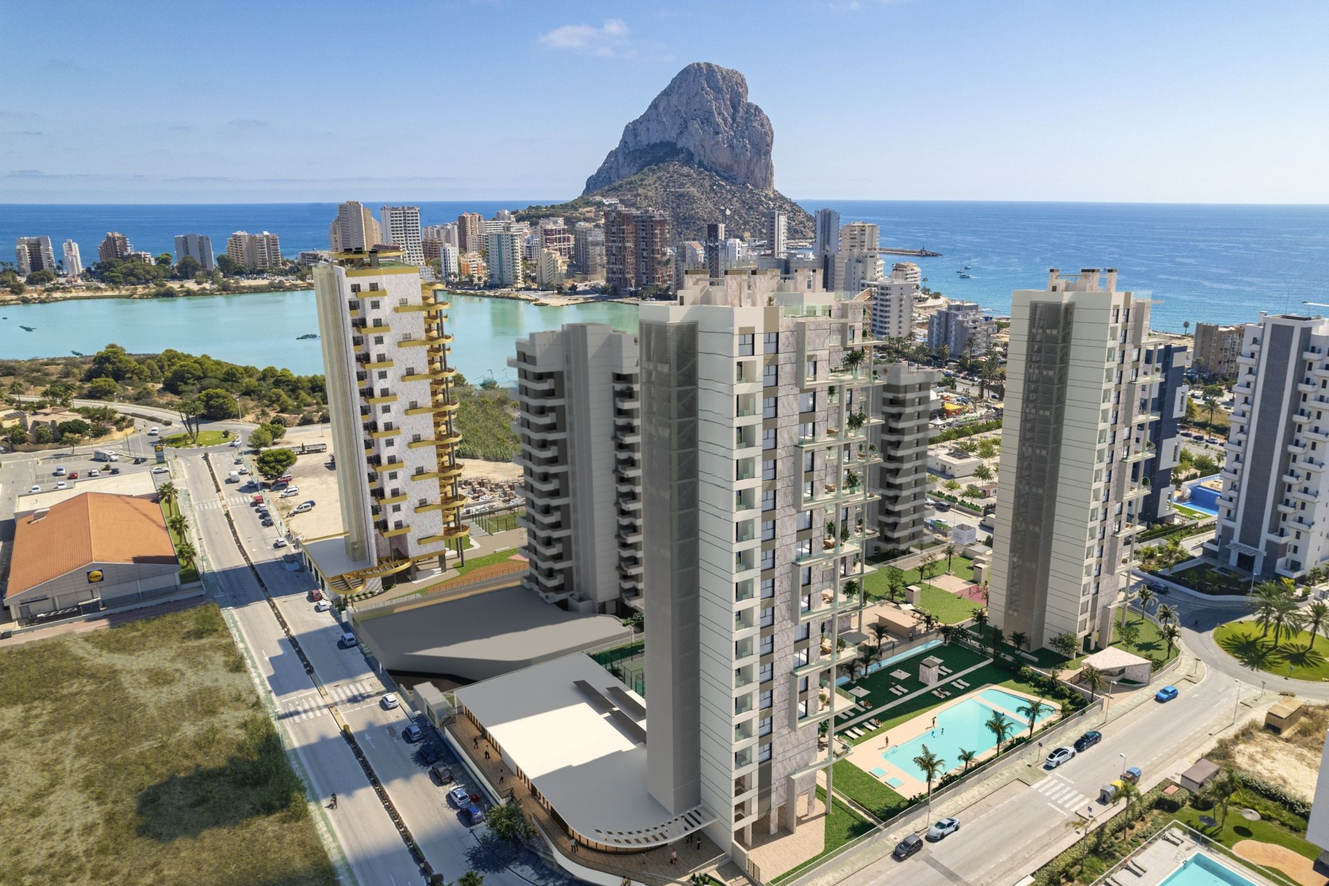 Obra nueva - Apartamento / piso -
Calpe