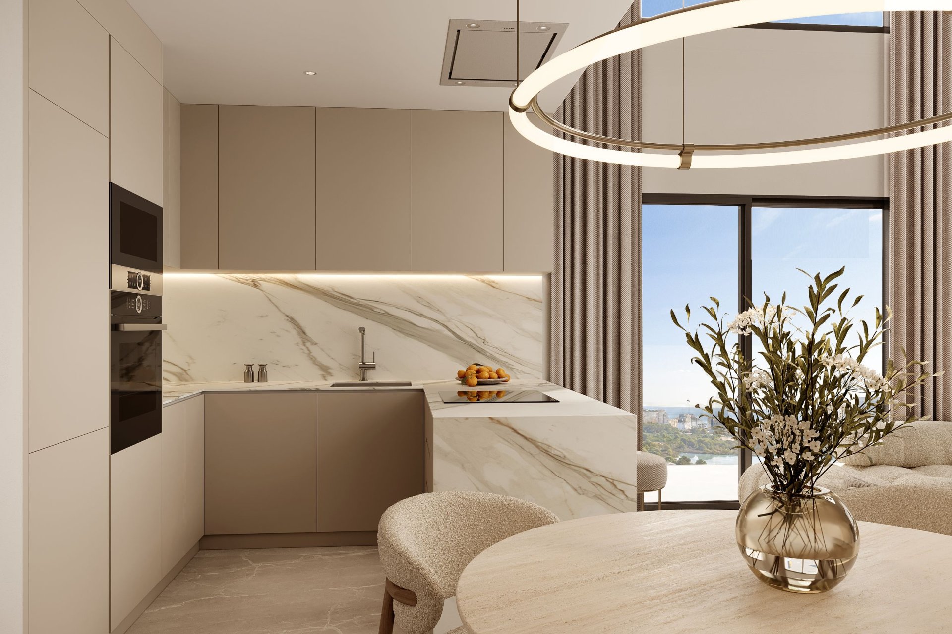 Obra nueva - Apartamento / piso -
Calpe