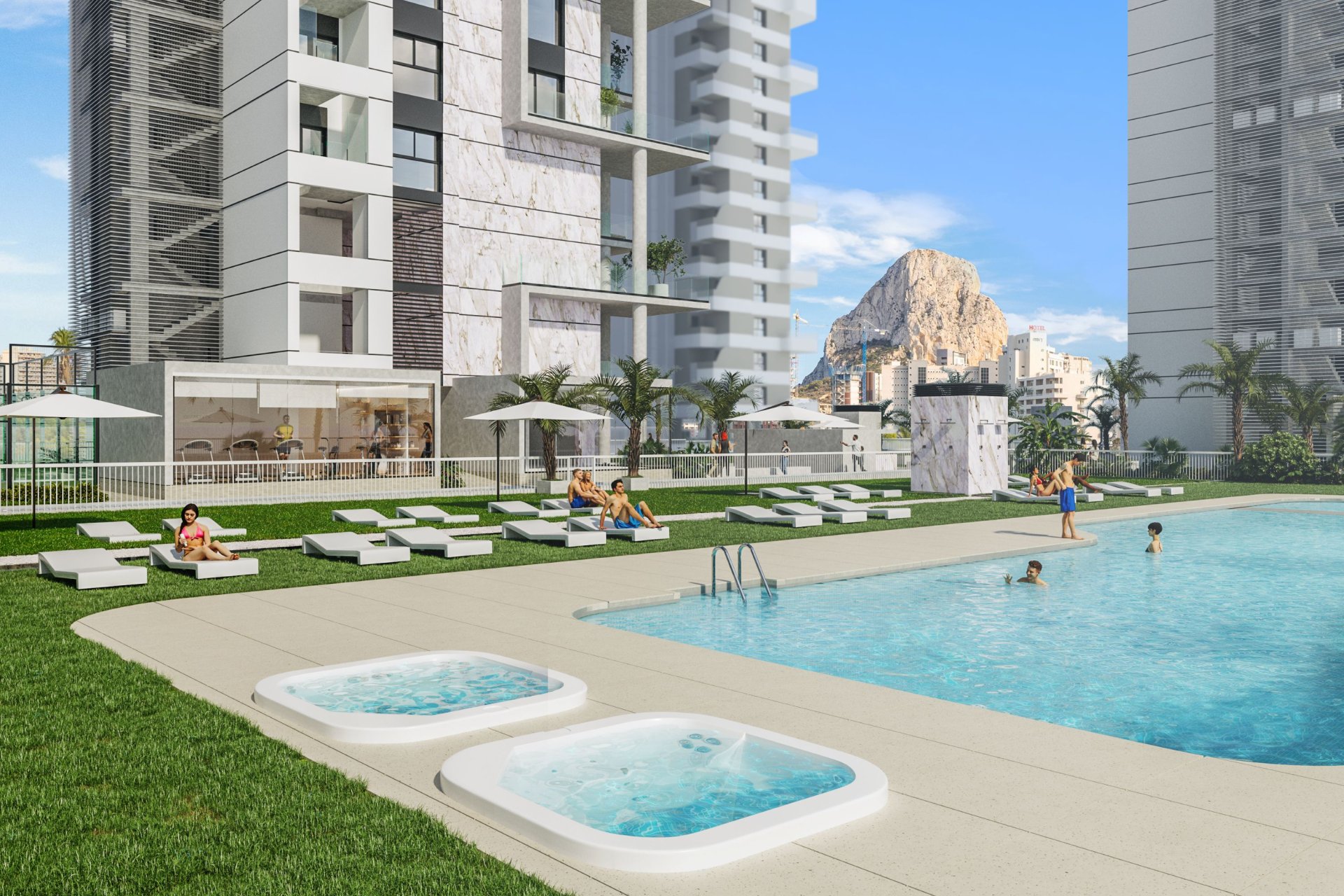 Obra nueva - Apartamento / piso -
Calpe