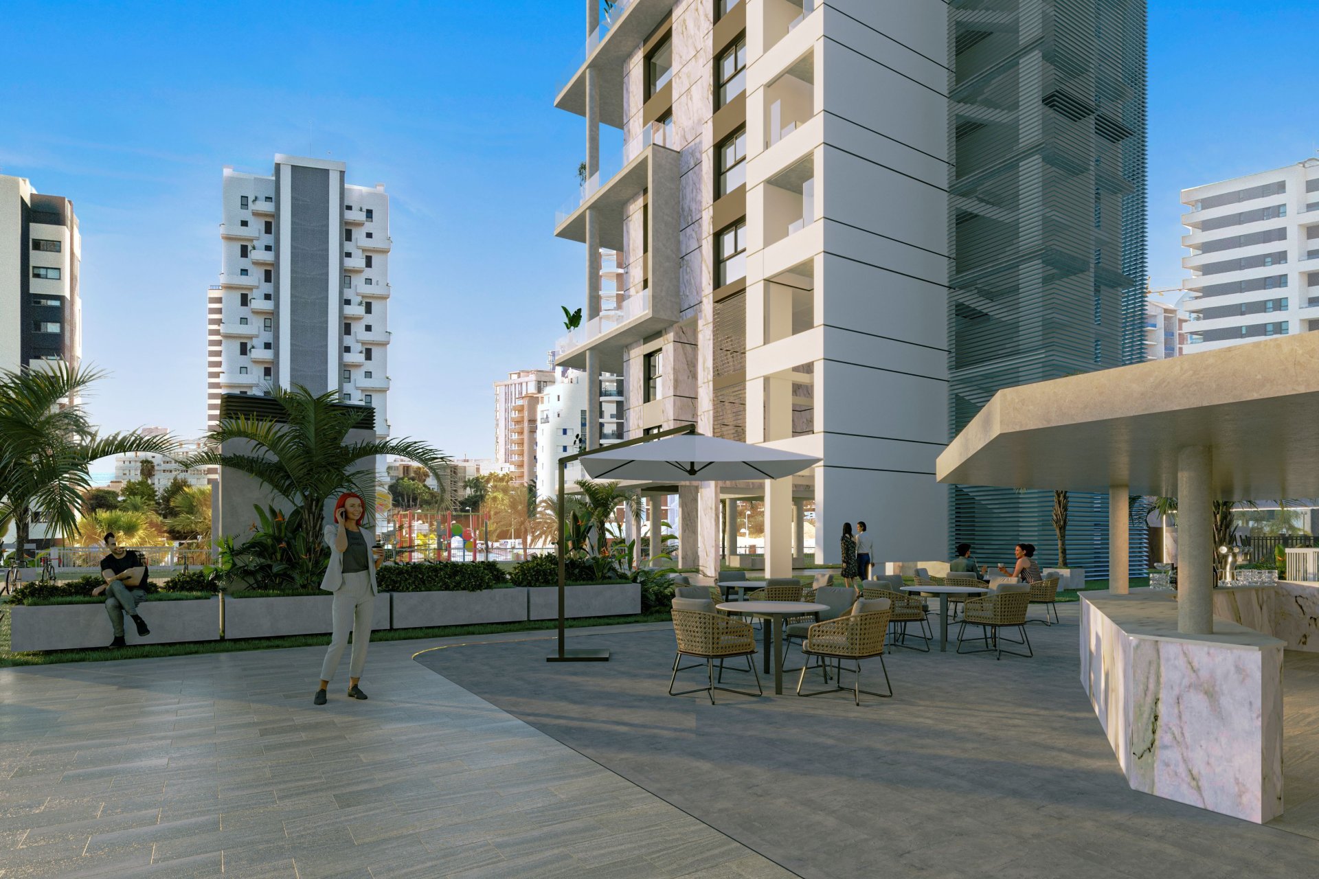Obra nueva - Apartamento / piso -
Calpe