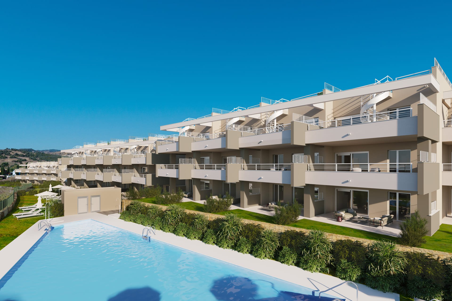 Obra nueva - Apartamento / piso -
Estepona