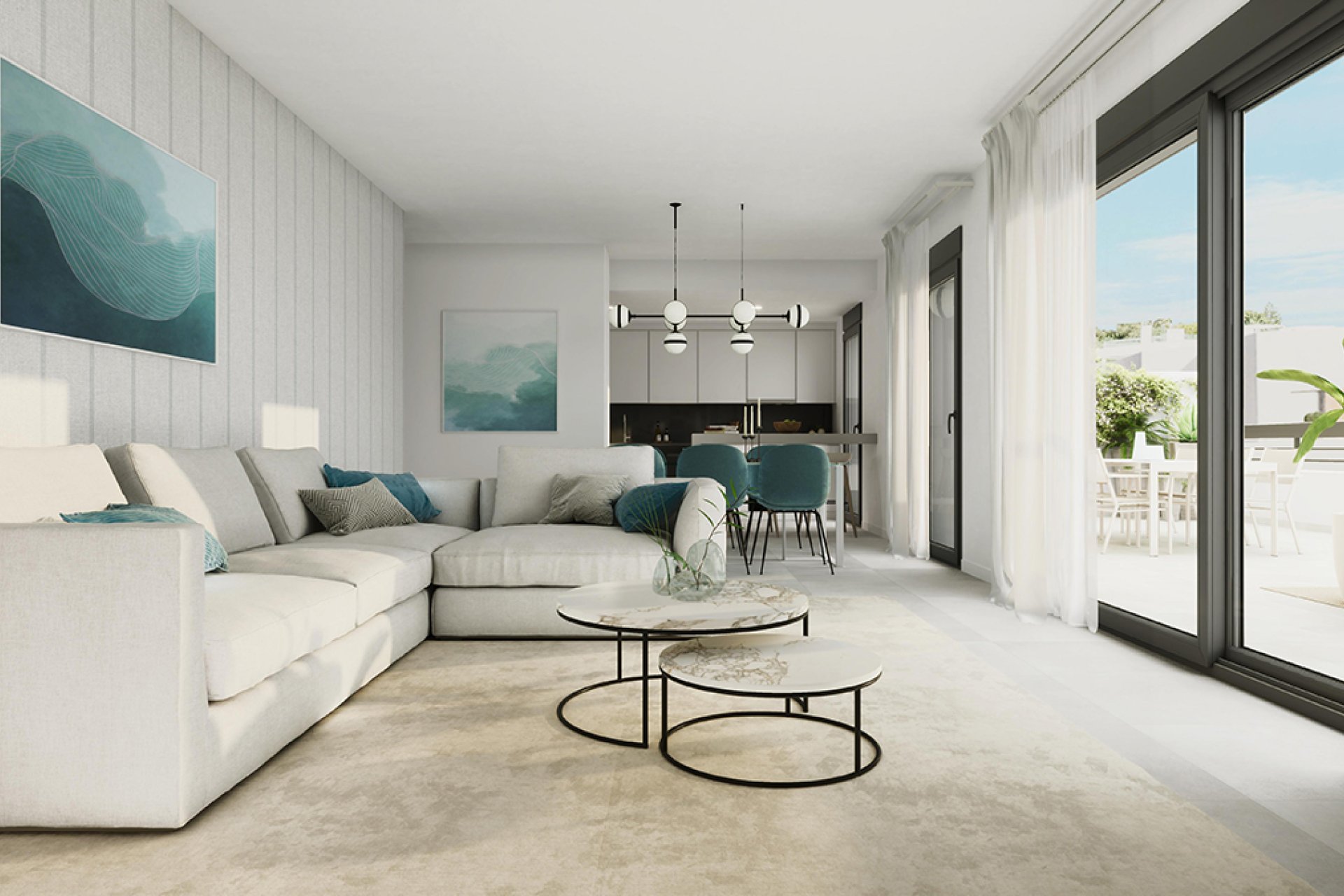 Obra nueva - Apartamento / piso -
Estepona