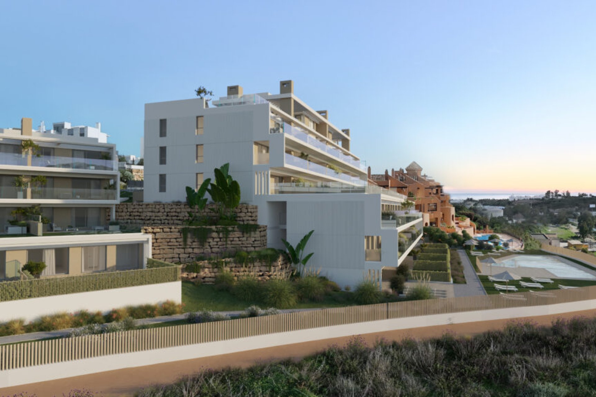 Obra nueva - Apartamento / piso -
Estepona