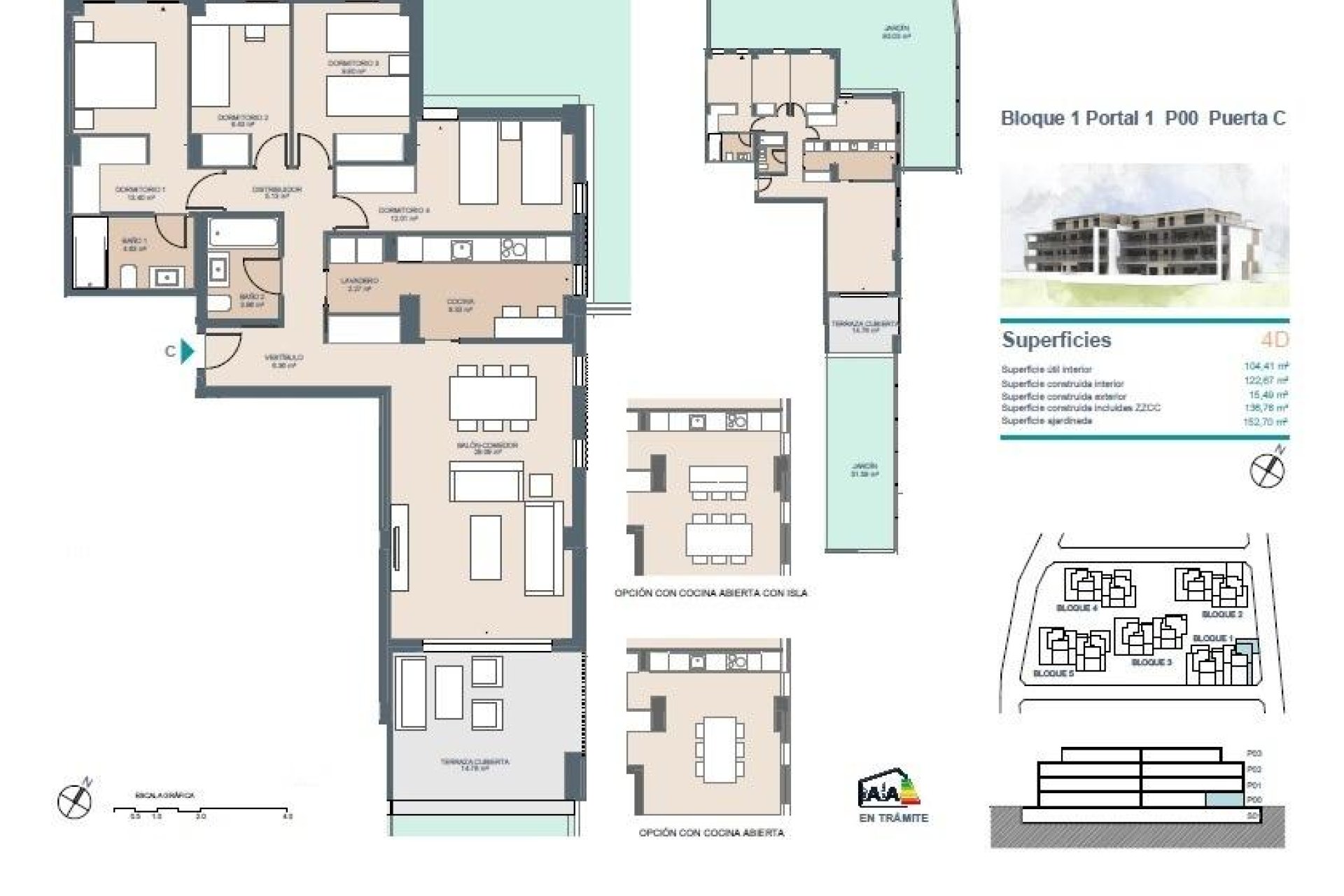 Obra nueva - Apartamento / piso -
Godella - Urb. Campolivar