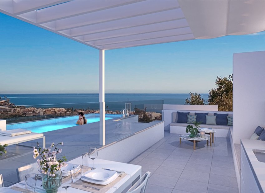 Obra nueva - Apartamento / piso -
La Cala de Mijas