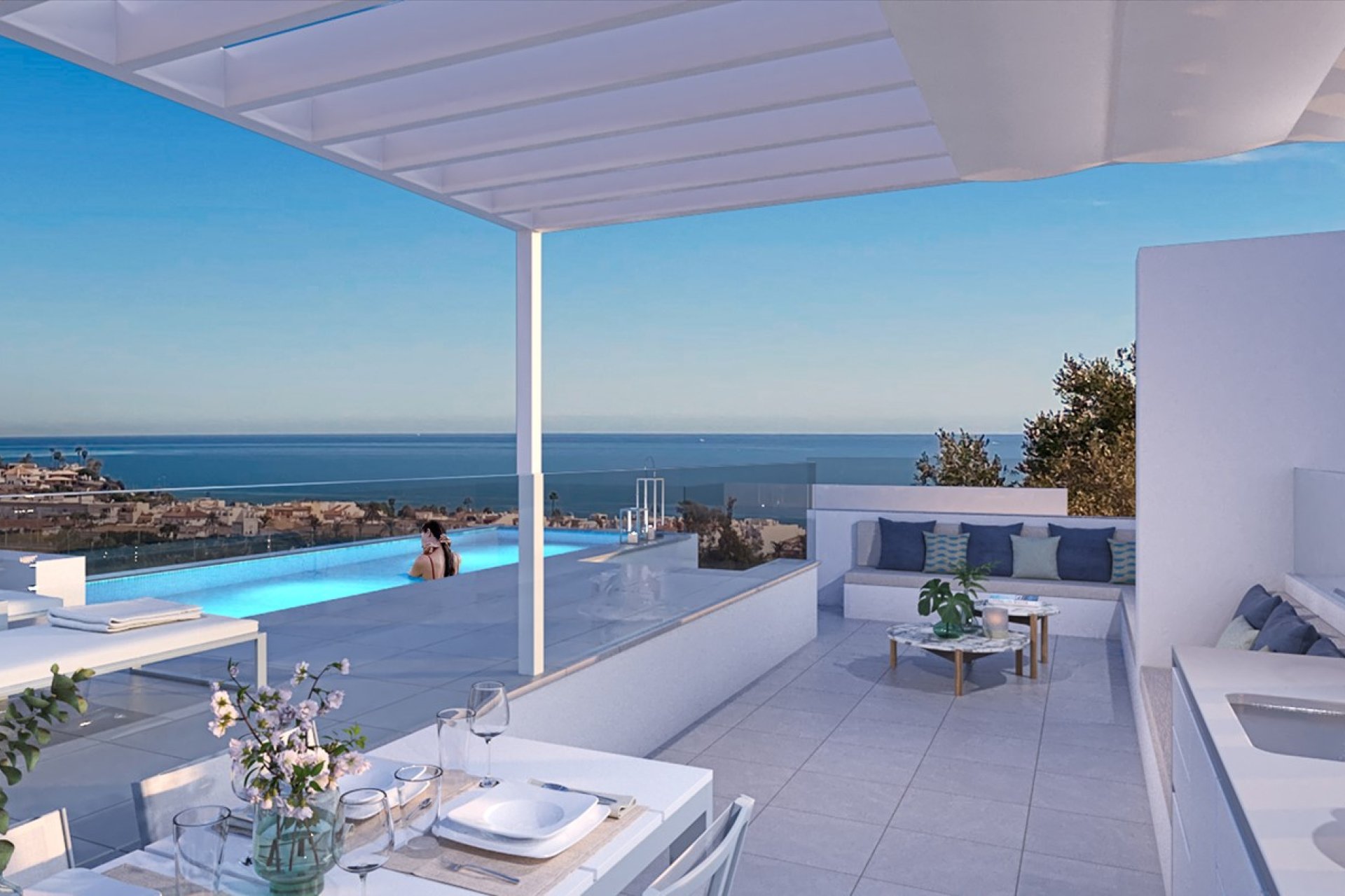 Obra nueva - Apartamento / piso -
La Cala de Mijas