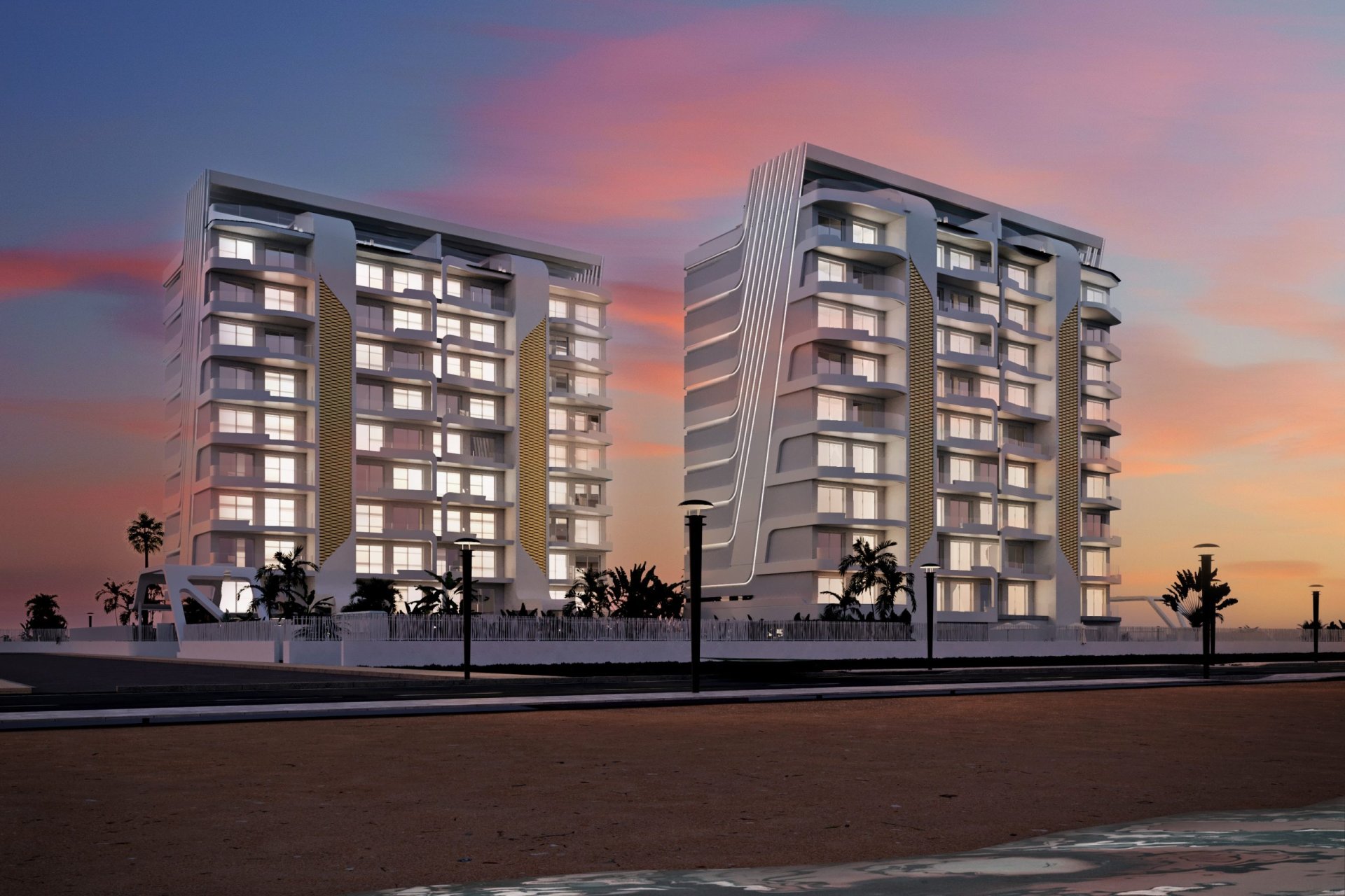 Obra nueva - Apartamento / piso -
La Manga del Mar Menor - La Manga Del Mar Menor