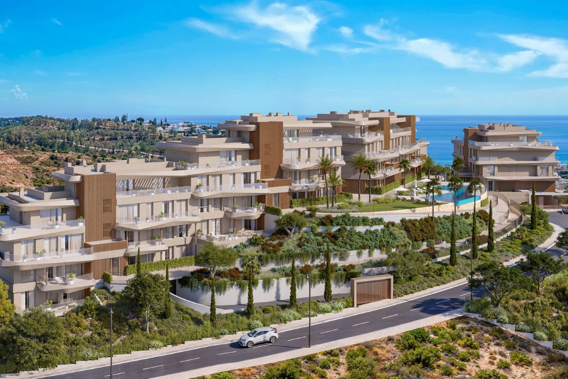 Obra nueva - Apartamento / piso -
Las Lagunas de Mijas