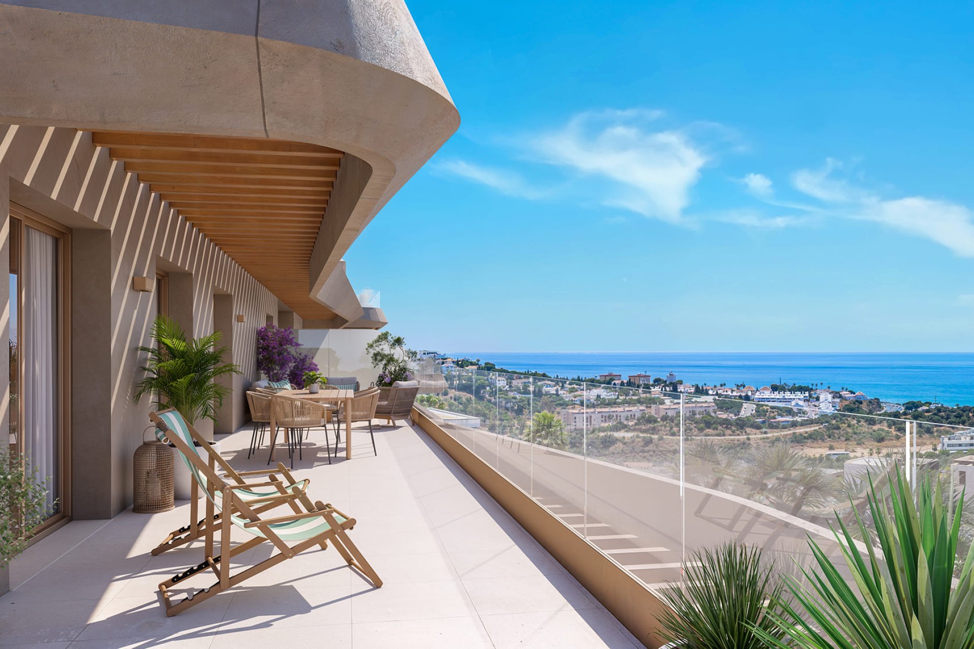 Obra nueva - Apartamento / piso -
Las Lagunas de Mijas