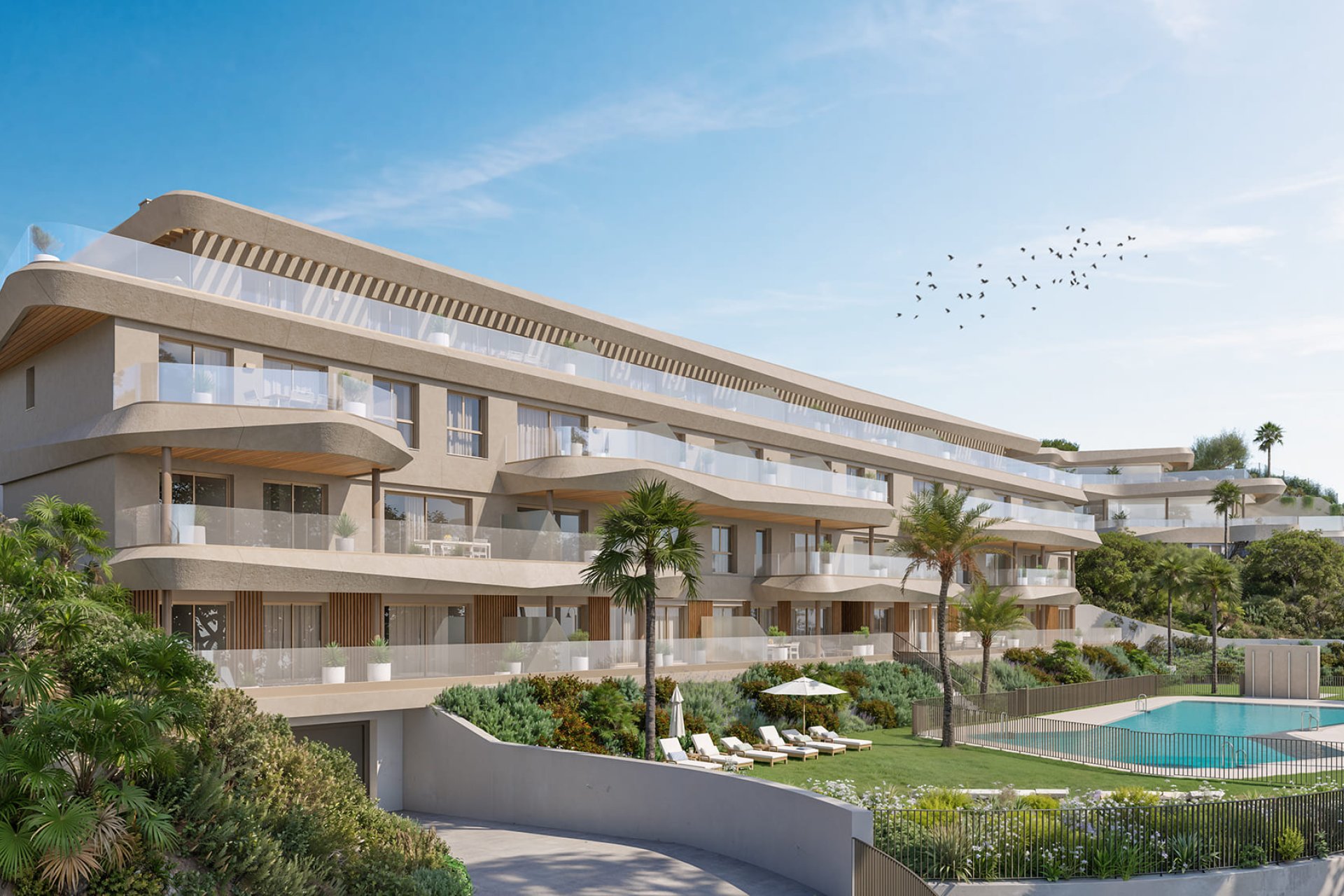 Obra nueva - Apartamento / piso -
Las Lagunas de Mijas