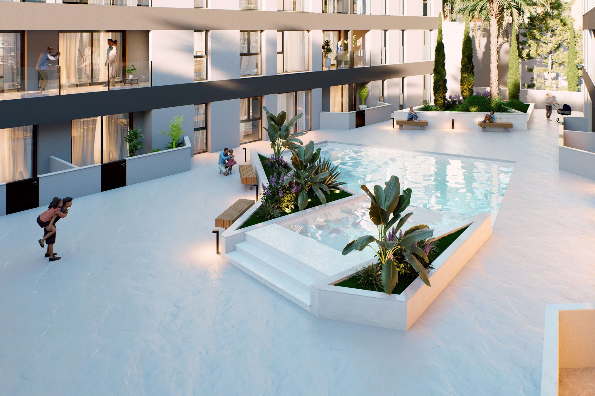 Obra nueva - Apartamento / piso -
Lo Pagan