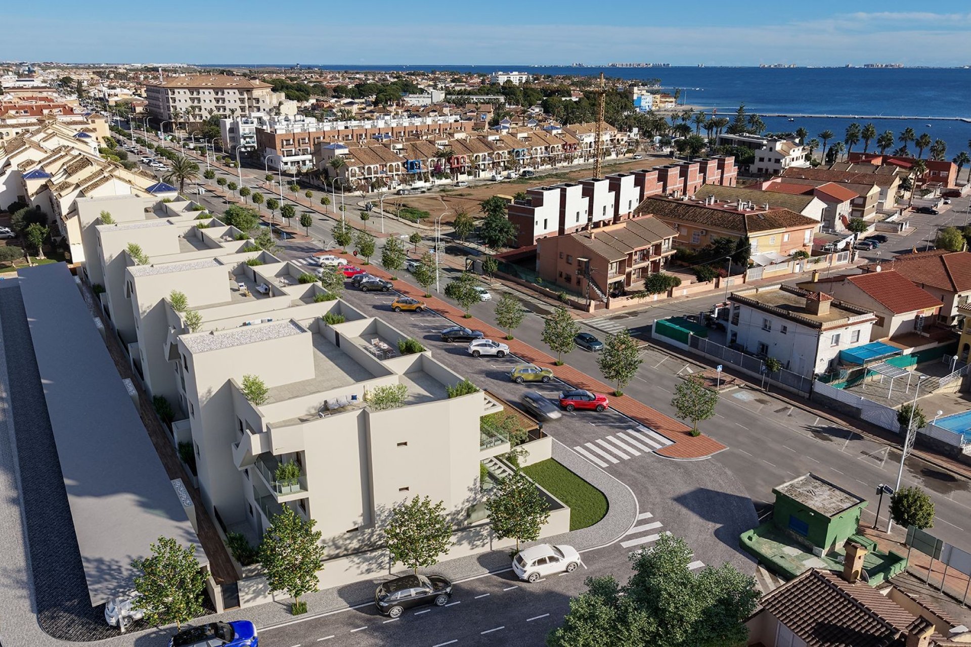 Obra nueva - Apartamento / piso -
Los Alcazares - Los Alcázares