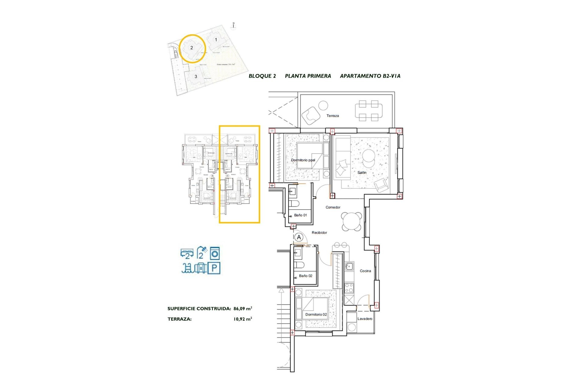 Obra nueva - Apartamento / piso -
Los Alcazares - Serena Golf