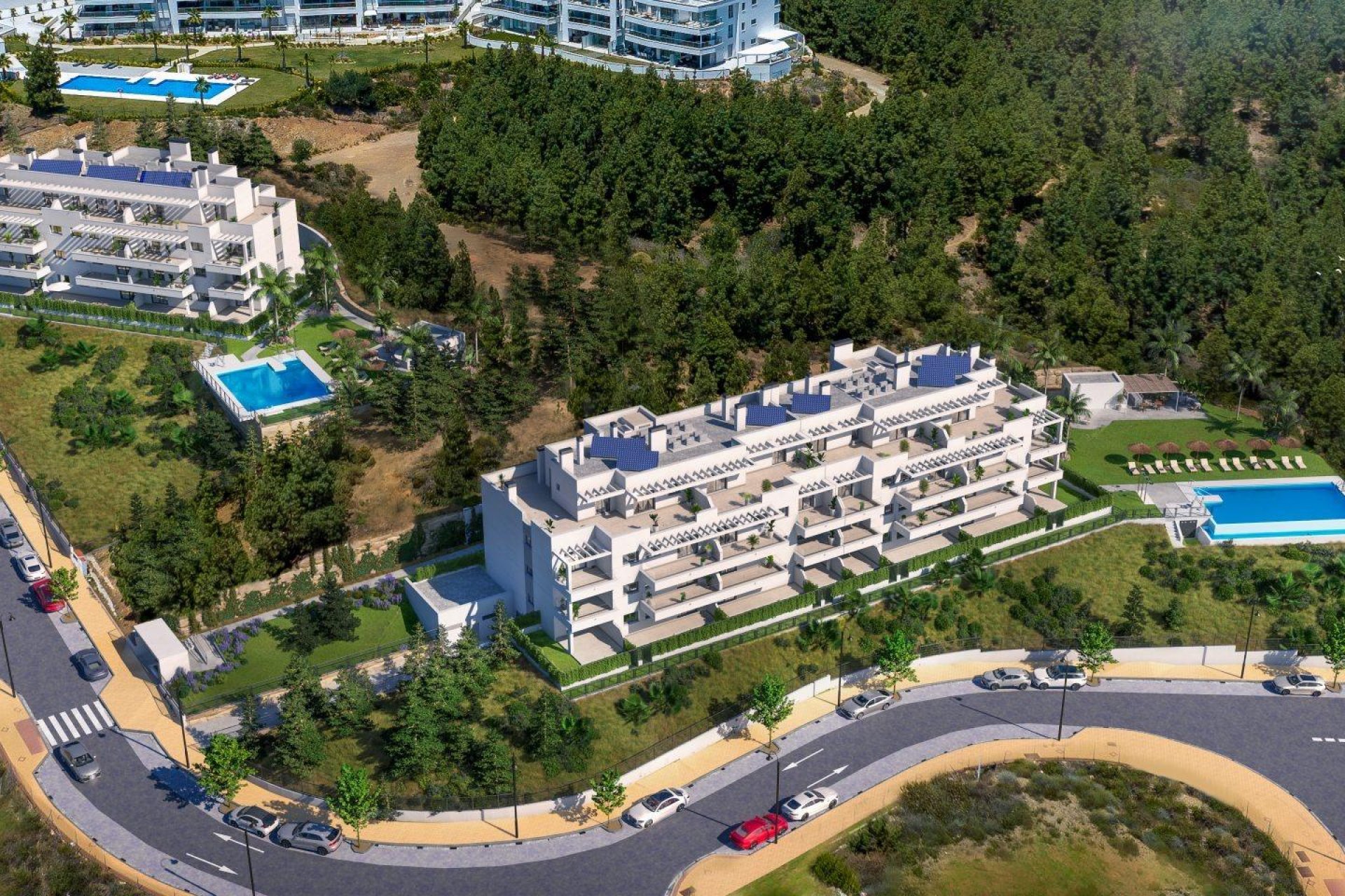 Obra nueva - Apartamento / piso -
Mijas - El Chaparral