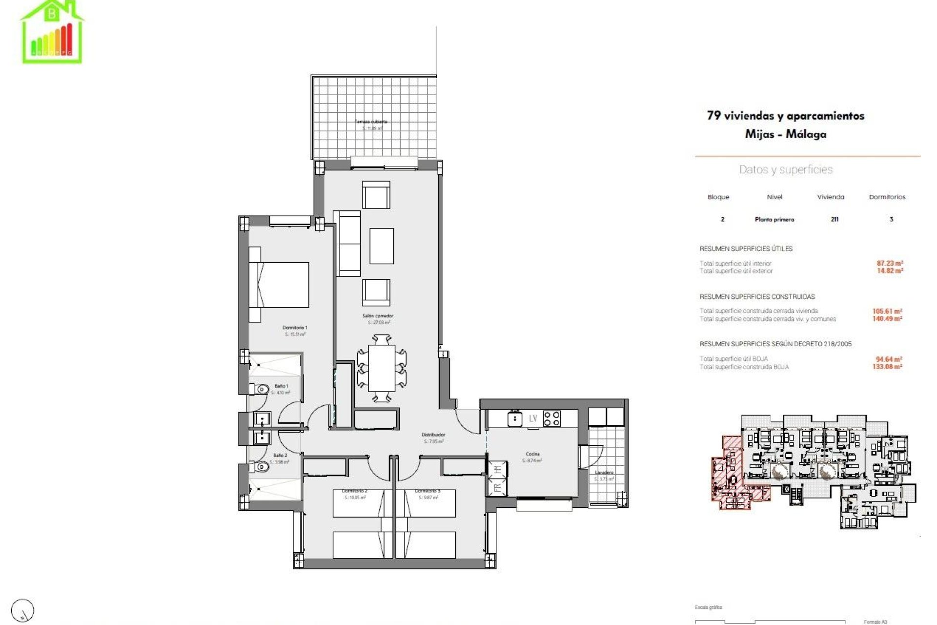 Obra nueva - Apartamento / piso -
Mijas - Lagar Martell