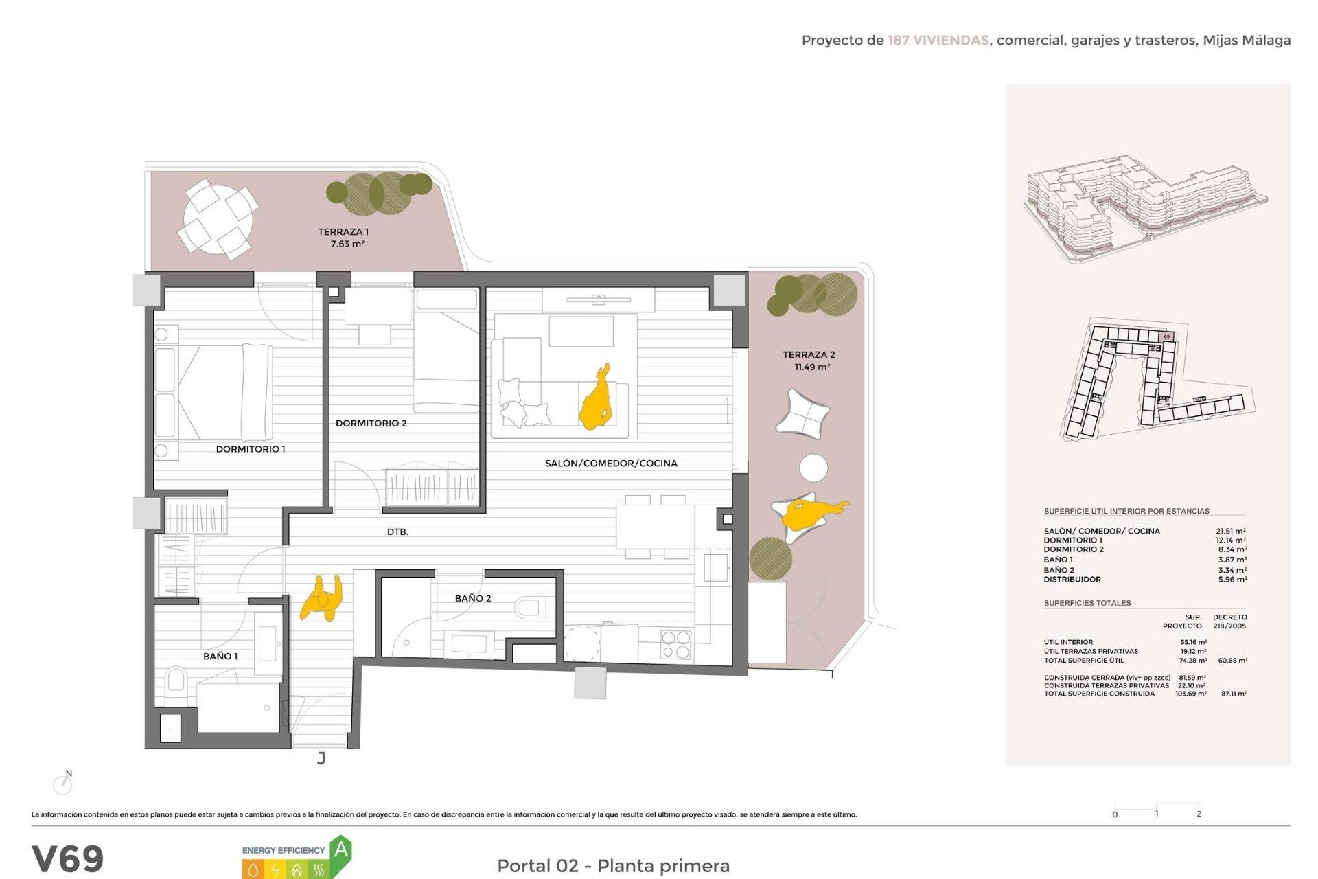 Obra nueva - Apartamento / piso -
Mijas - pueblo