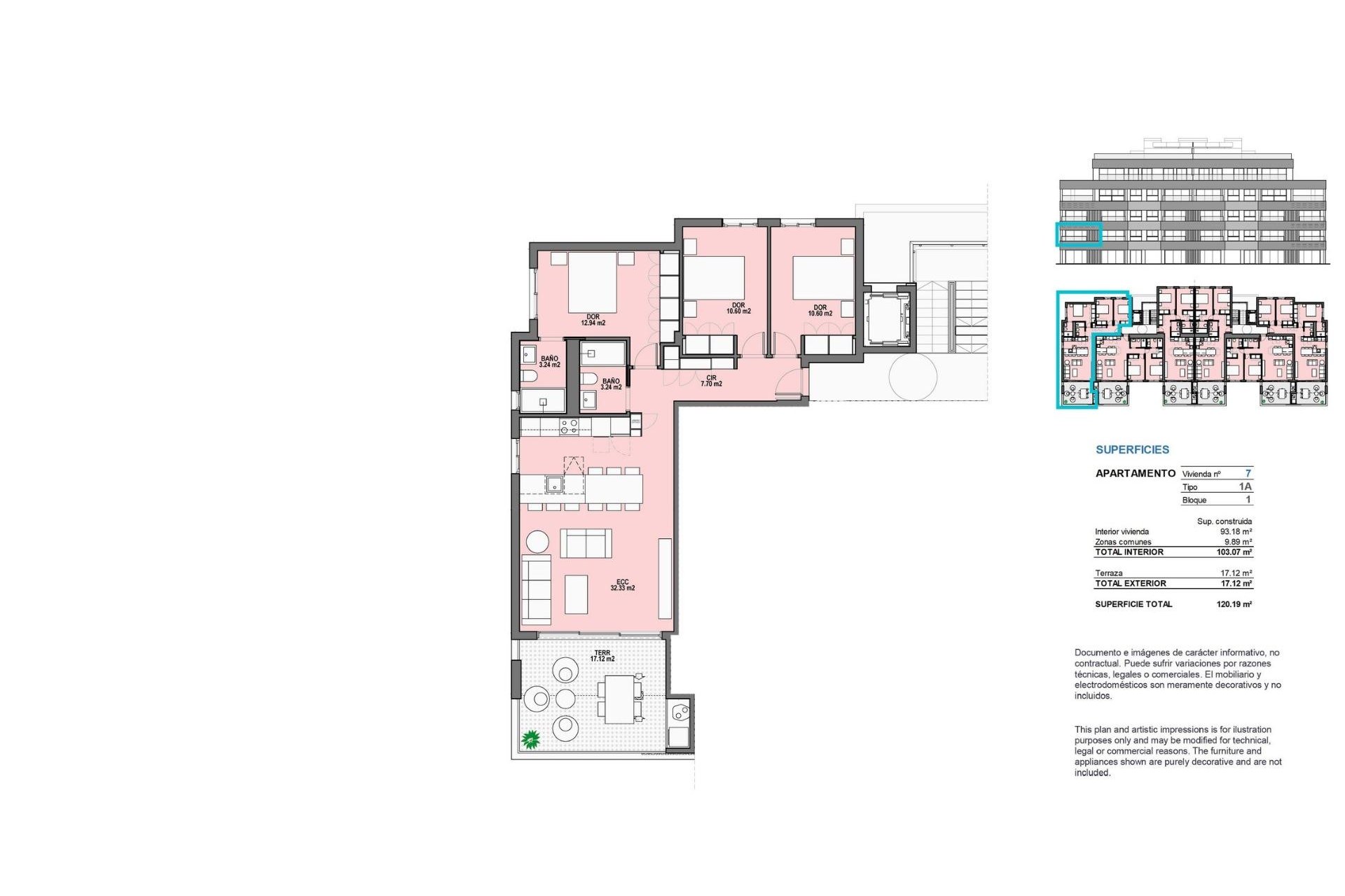 Obra nueva - Apartamento / piso -
Torre Pacheco - Santa Rosalia Lake And Life Resort