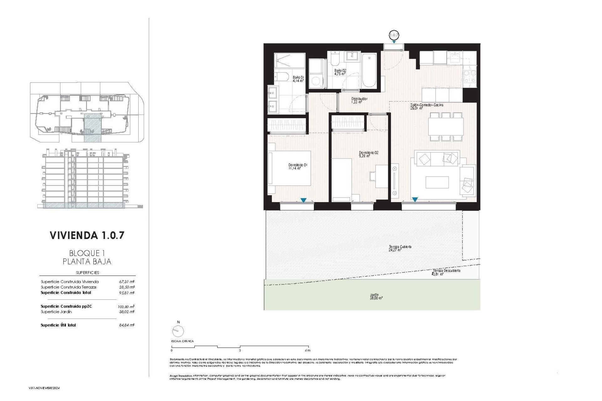 Obra nueva - Apartamento / piso -
Villajoyosa - Playa del Torres