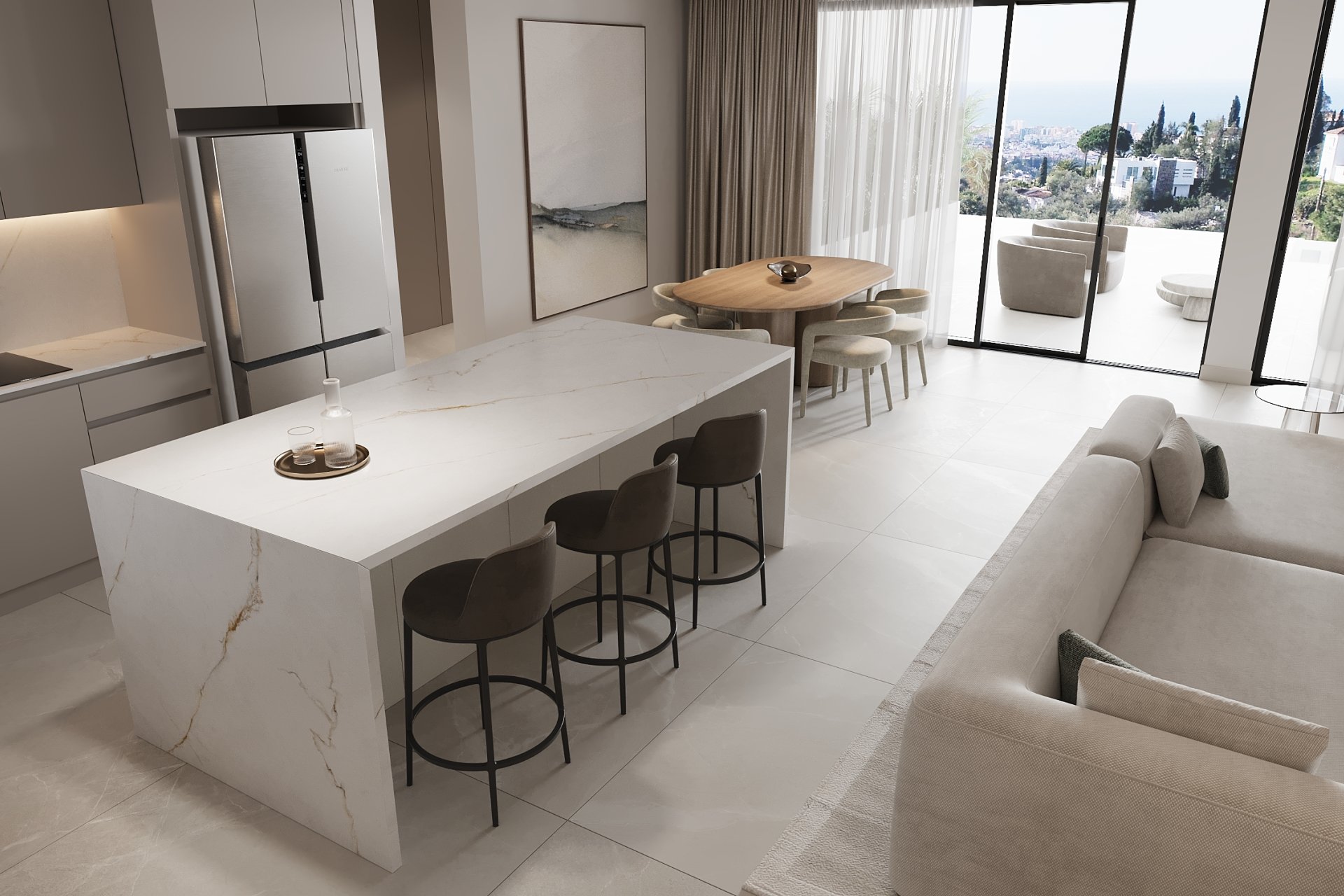 Obra nueva - Ático -
Estepona