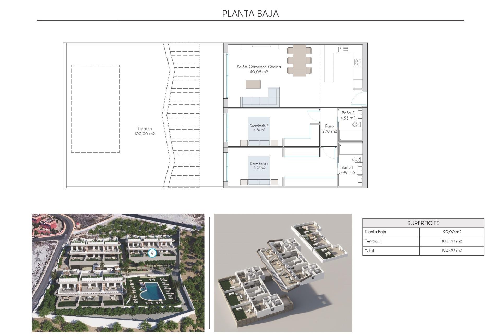 Obra nueva - Bungalow -
Finestrat - Balcón De Finestrat