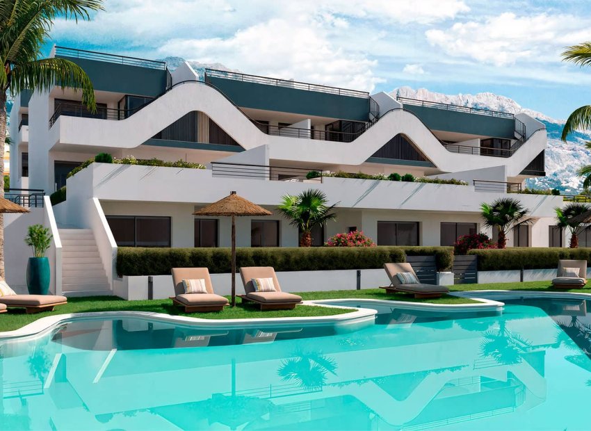 Obra nueva - Bungalow - Jardín -
Alfaz del Pi