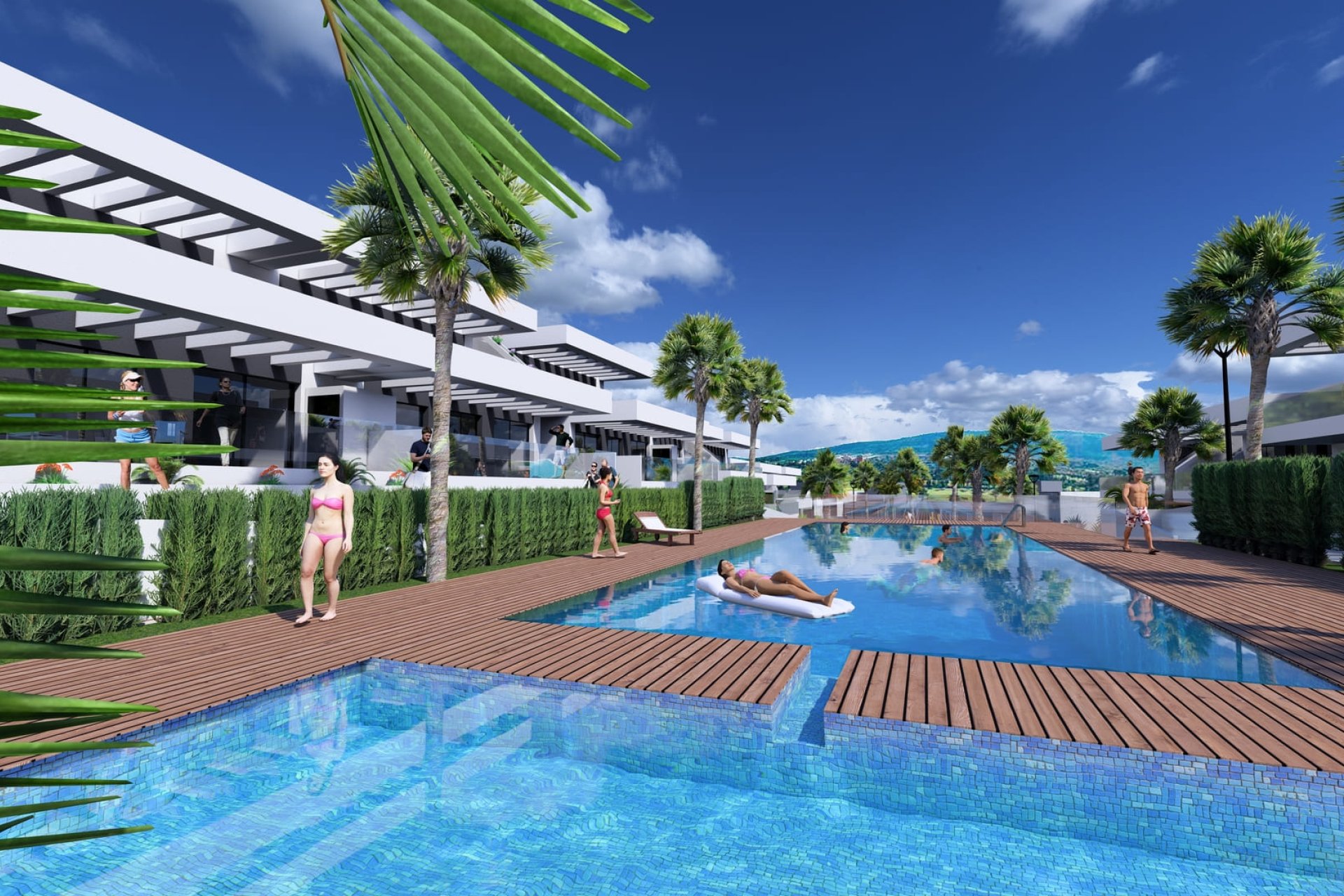 Obra nueva - Bungalow - Jardín -
Algorfa - La Finca Golf