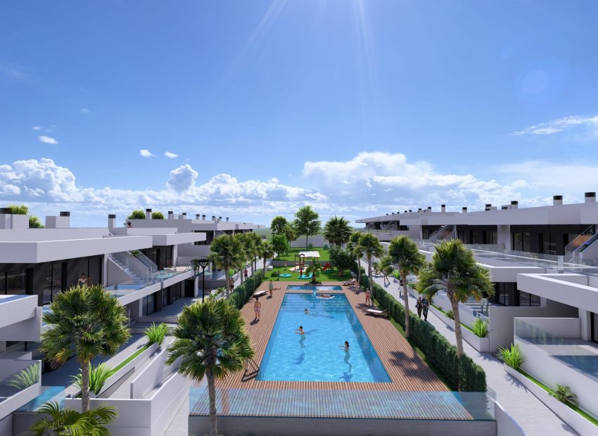Obra nueva - Bungalow - Jardín -
Algorfa - La Finca Golf
