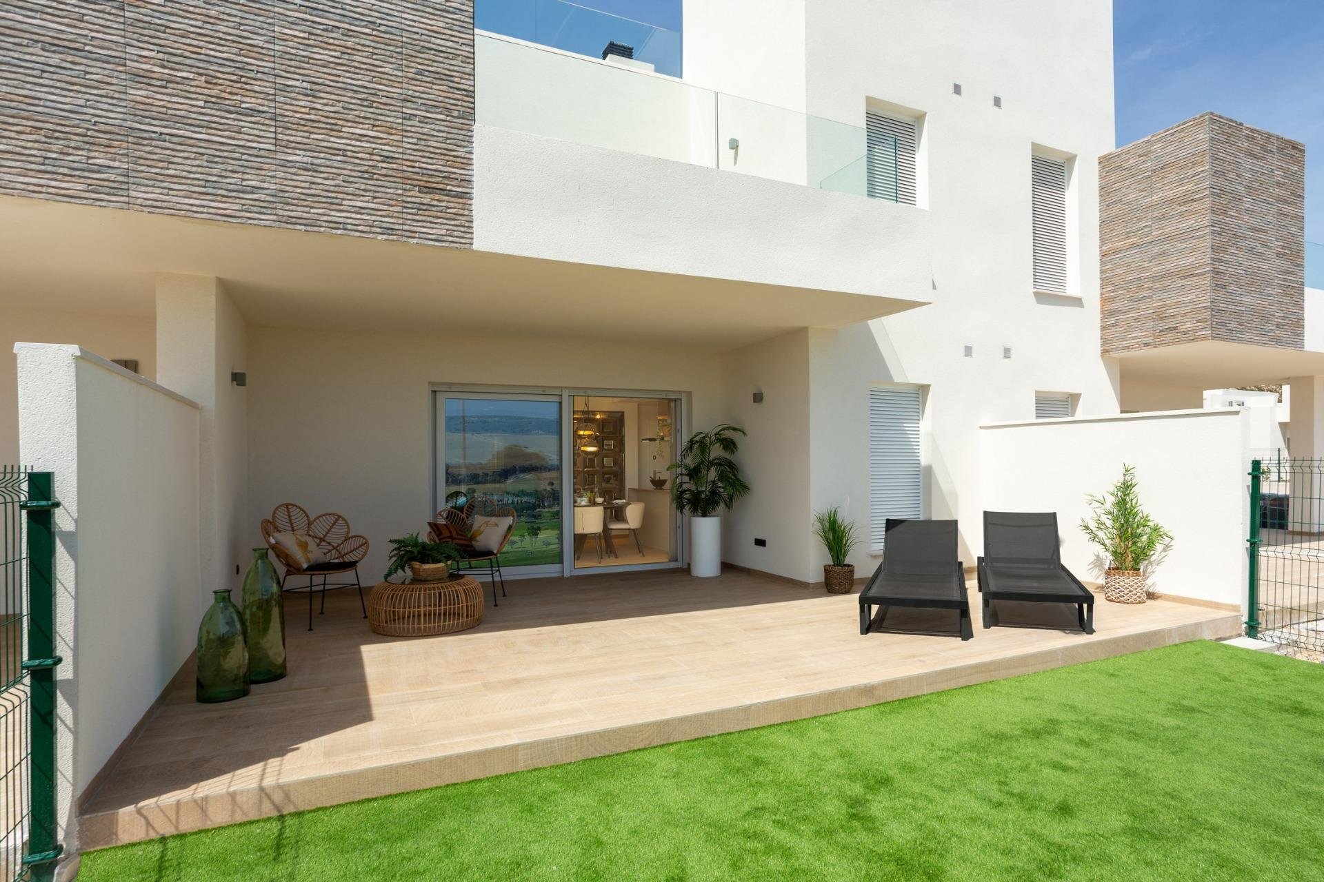 Obra nueva - Bungalow - Jardín -
Algorfa - La Finca Golf