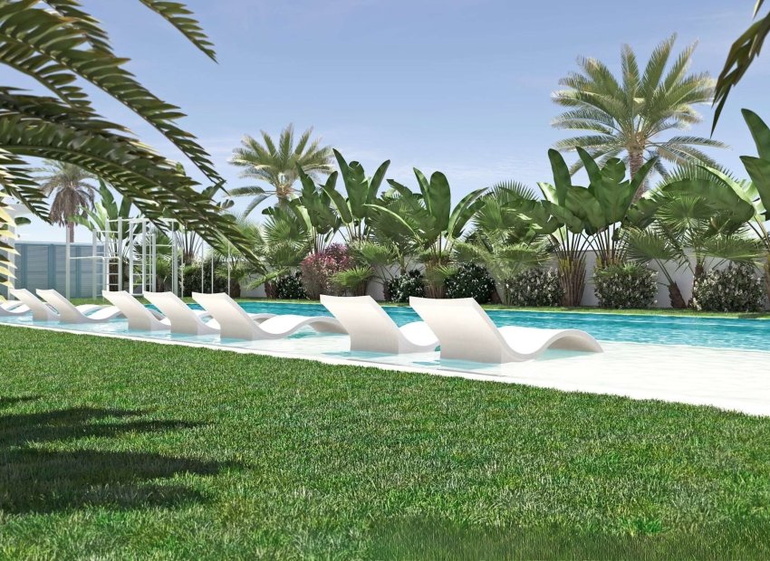 Obra nueva - Bungalow - Jardín -
El Mojón