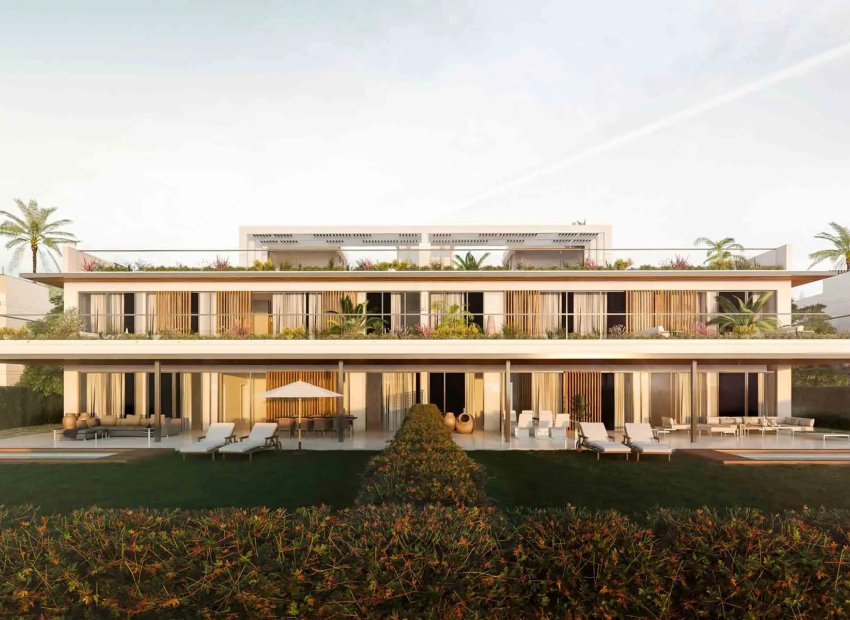 Obra nueva - Bungalow - Jardín -
Marbella