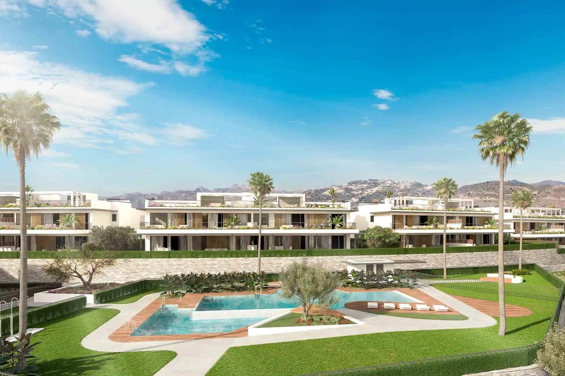 Obra nueva - Bungalow - Jardín -
Marbella