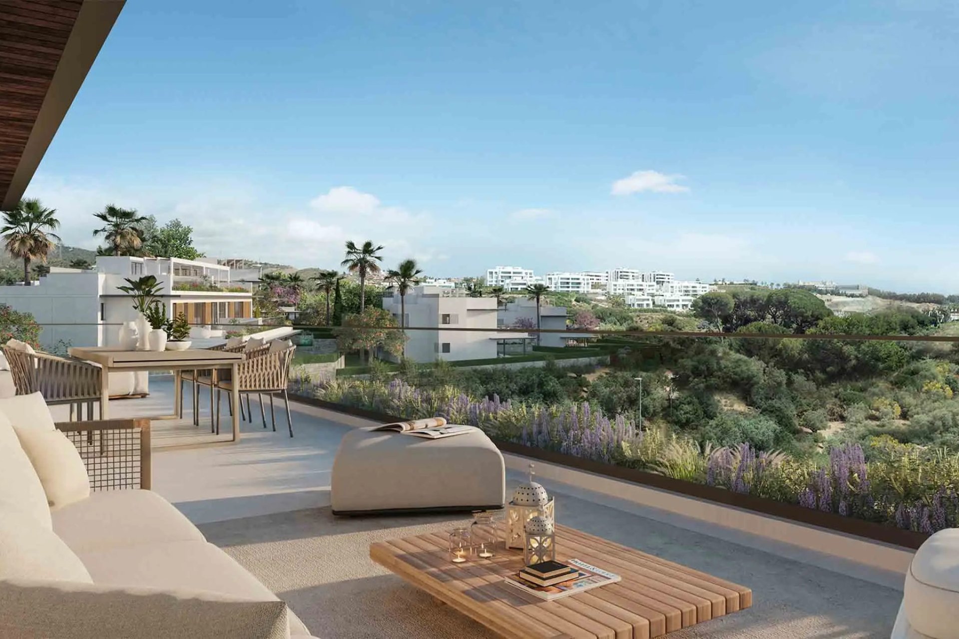 Obra nueva - Bungalow - Jardín -
Marbella