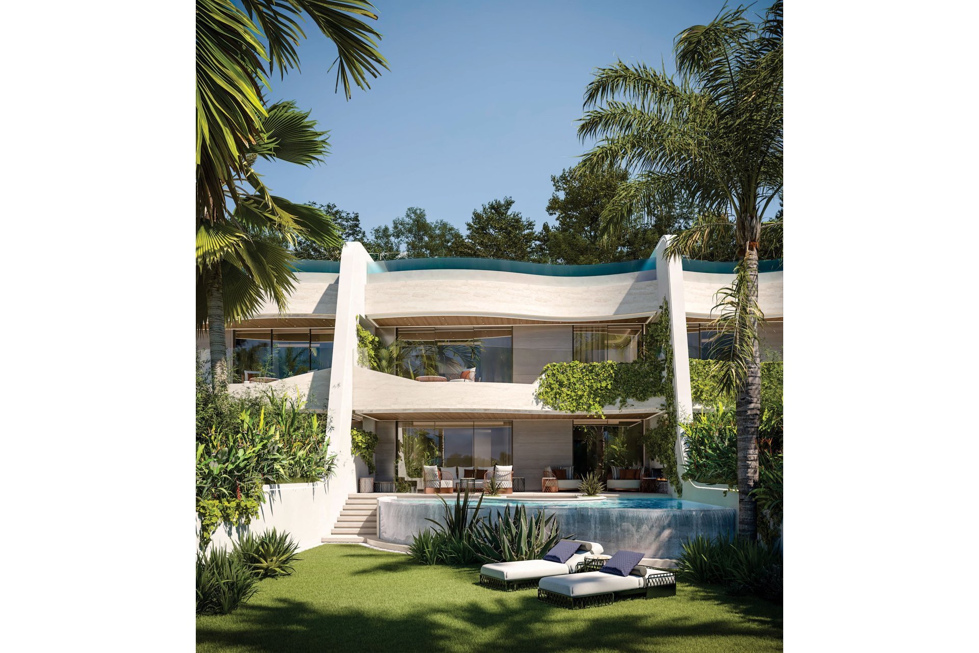Obra nueva - Bungalow - Jardín -
Marbella