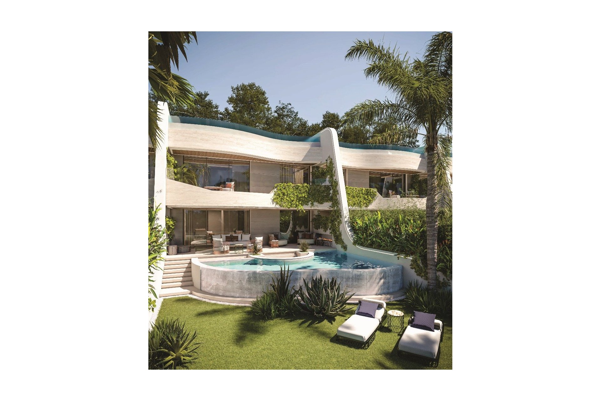 Obra nueva - Bungalow - Jardín -
Marbella