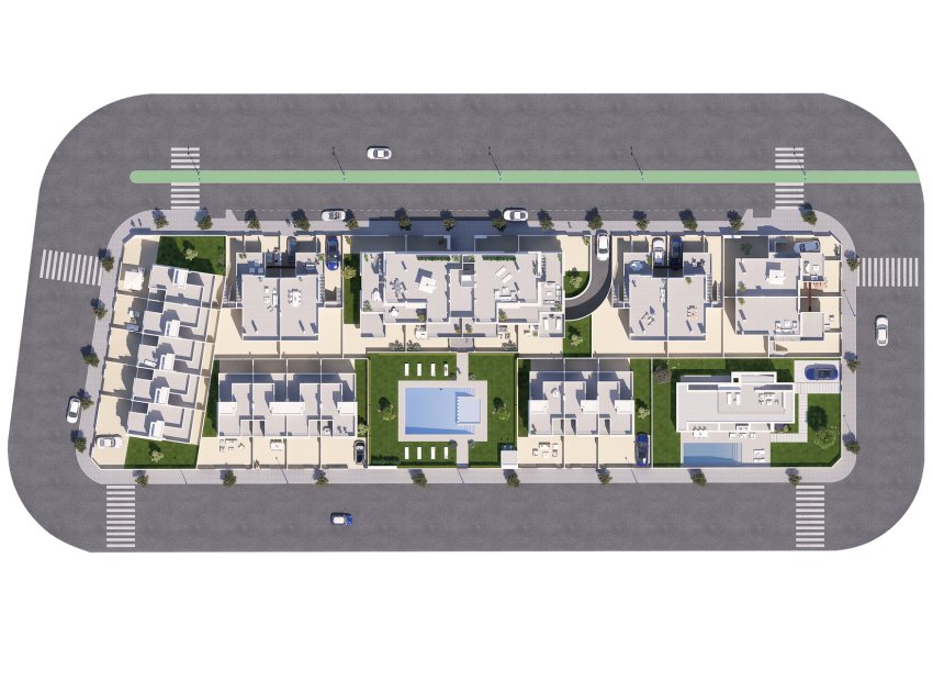 Obra nueva - Bungalow - Jardín -
Pilar de la Horadada