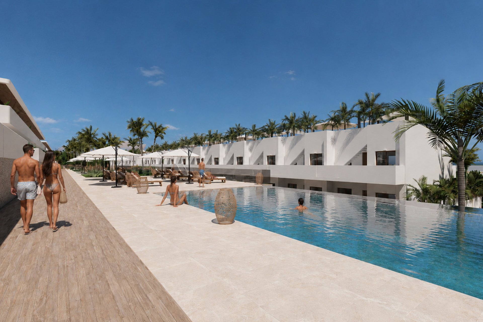 Obra nueva - Bungalow - Jardín -
Pulpí
