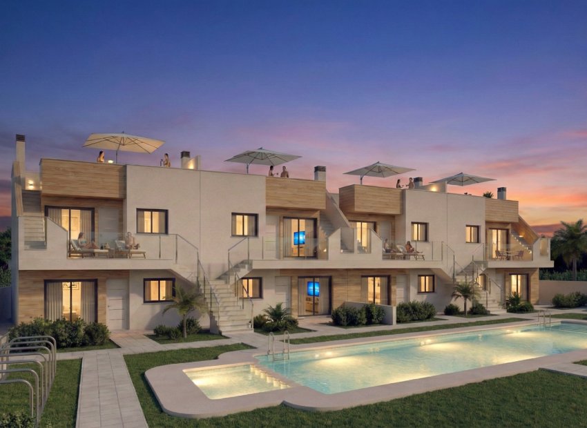 Obra nueva - Bungalow - Jardín -
San Javier