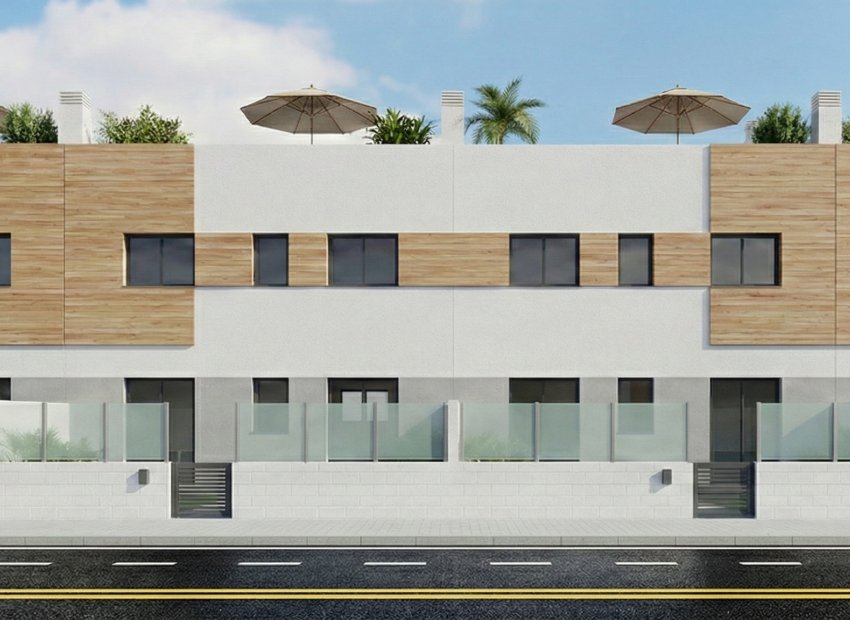 Obra nueva - Bungalow - Jardín -
San Javier