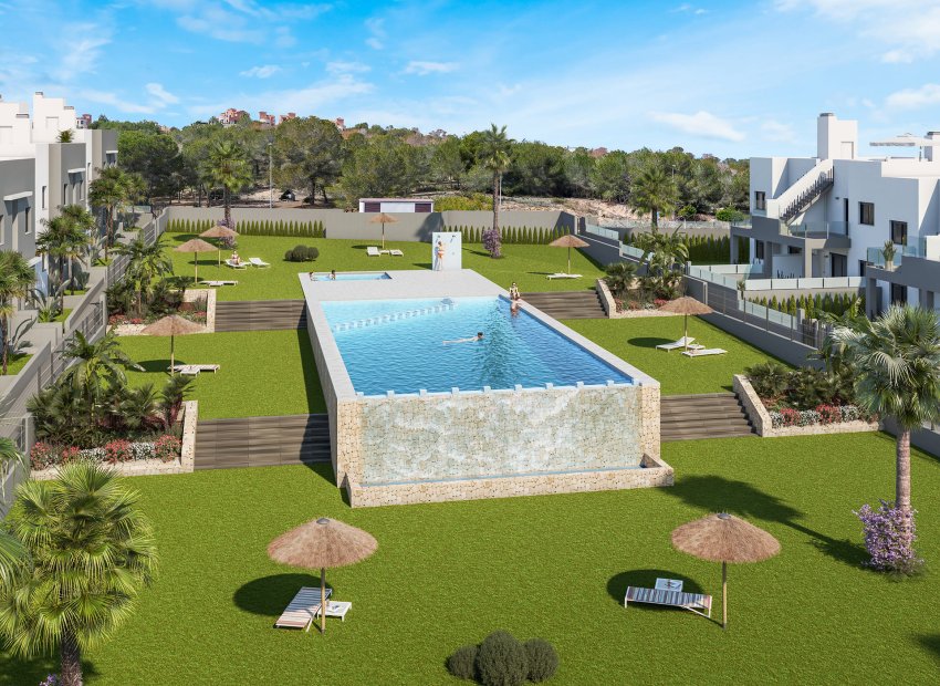 Obra nueva - Bungalow - Jardín -
San Miguel de Salinas