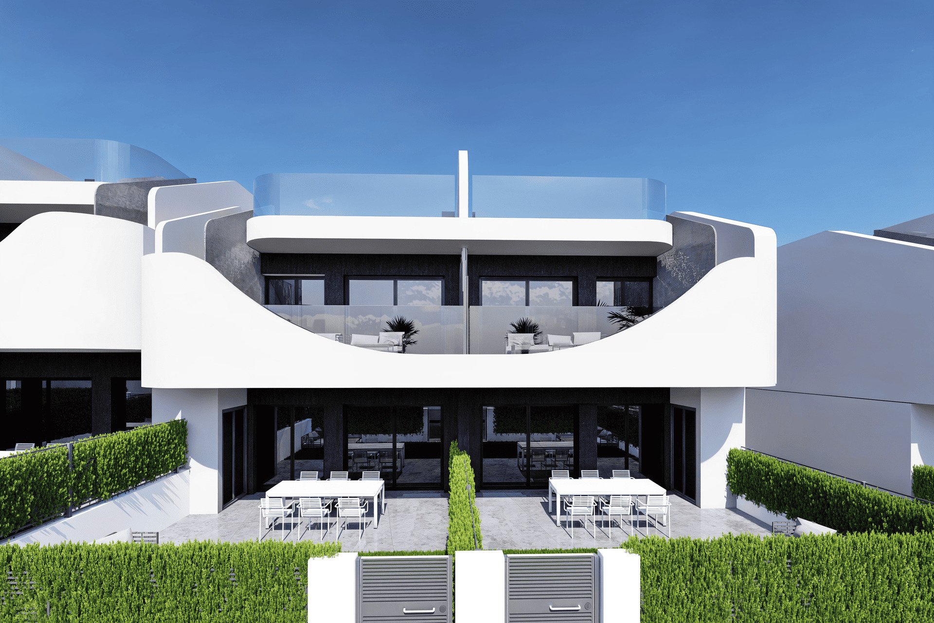Obra nueva - Bungalow - Jardín -
San Miguel de Salinas
