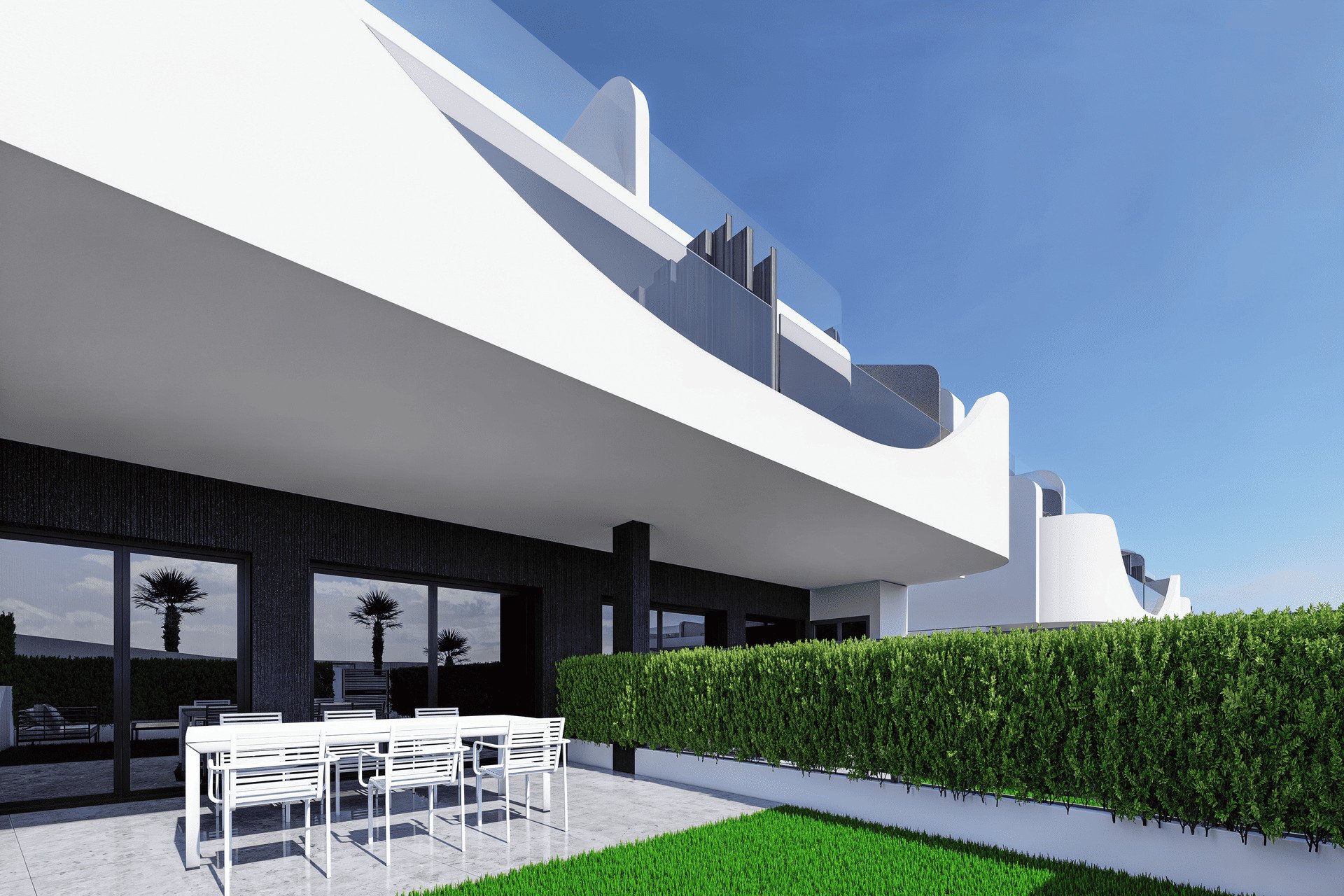 Obra nueva - Bungalow - Jardín -
San Miguel de Salinas