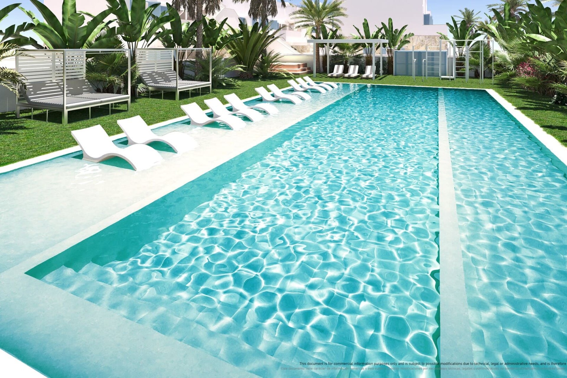 Obra nueva - Bungalow - Jardín -
Torre de la Horadada
